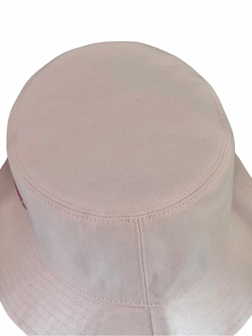 Chanel Beauty GWP Pink CC Rhinestone Logo Bucket Hat